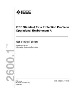 IEEE 2600.1 IEEE 2600.1