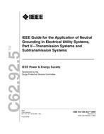 IEEE C62.92.5-2009 IEEE C62.92.5-2009