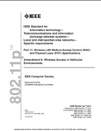 IEEE 802.11p IEEE 802.11p