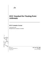 IEEE 754-2008 IEEE 754-2008