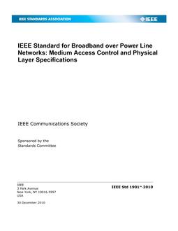 IEEE 1901-2010 IEEE 1901-2010