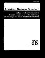 IEEE C95.1-1982 IEEE C95.1-1982