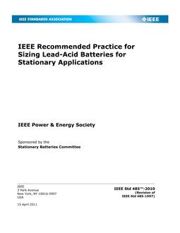 IEEE 485-2010 IEEE 485-2010