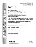 IEEE 802.11i IEEE 802.11i