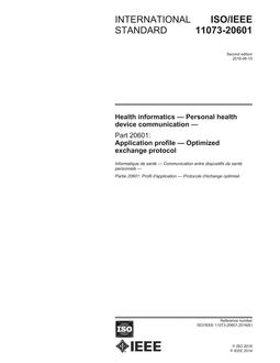 IEEE 11073-20601 IEEE 11073-20601