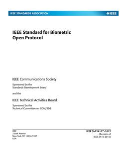 IEEE 2410-2017 IEEE 2410-2017