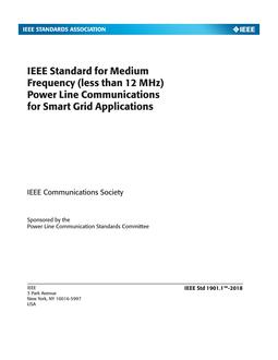 IEEE 1901.1 IEEE 1901.1