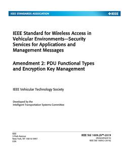 IEEE 1609.2b-2019 IEEE 1609.2b-2019