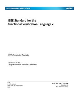 IEEE 1647 IEEE 1647