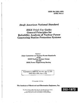 IEEE 352/N41.4 IEEE 352/N41.4