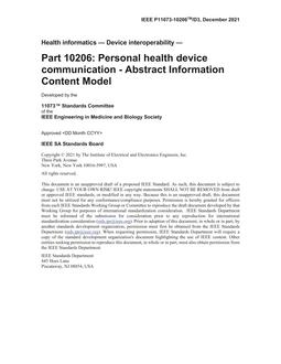 IEEE P11073-10206 IEEE P11073-10206