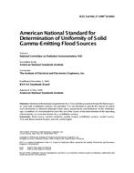 IEEE N42.27 IEEE N42.27