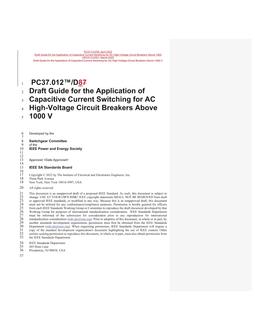 IEEE PC37.012 IEEE PC37.012