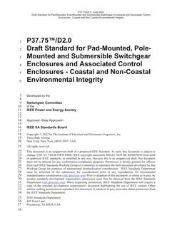 IEEE PC37.75 IEEE PC37.75