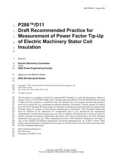 IEEE P286 IEEE P286
