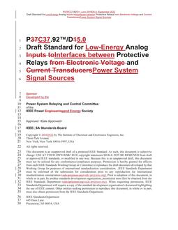 IEEE PC37.92