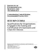 IEST RP-CC019.1 IEST RP-CC019.1