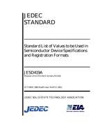 JEDEC JESD419-A (R2001) JEDEC JESD419-A (R2001)
