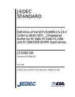 JEDEC JESD 82-13A JEDEC JESD 82-13A
