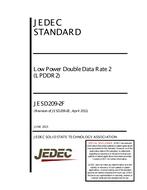 JEDEC JESD209-2F JEDEC JESD209-2F