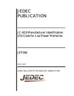 JEDEC JEP166 JEDEC JEP166