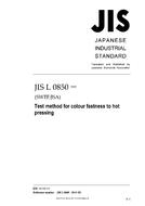 JIS L 0850 JIS L 0850