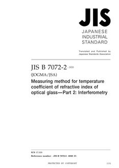 JIS B 7072-2 JIS B 7072-2