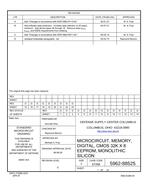 MIL DSCC 5962-88525D MIL DSCC 5962-88525D