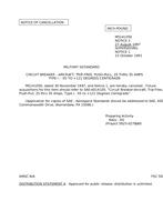 MIL MS14105E Notice 2 – Cancellation MIL MS14105E Notice 2 - Cancellation