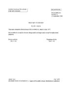 MIL MS14140H Notice 1 - Inactivation