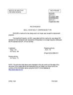 MIL MS21205 Notice 2 - Inactivation