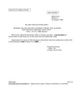 MIL MS21221D Notice 1 - Cancellation