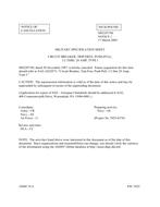 MIL MS22073M Notice 1 - Cancellation