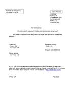 MIL MS23006 Notice 3 - Inactivation