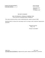 MIL MS25442C Notice 1 - Inactivation