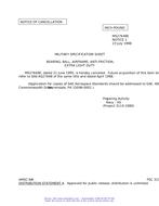 MIL MS27648E Notice 1 – Cancellation MIL MS27648E Notice 1 - Cancellation