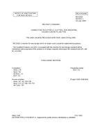 MIL MS3102E Notice 1 - Inactivation