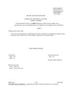 MIL MS3105A Amendment 1 MIL MS3105A Amendment 1