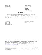 MIL MS3138D Notice 3 – Validation MIL MS3138D Notice 3 - Validation