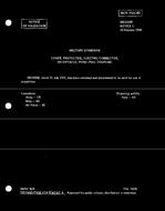 MIL MS3183E Notice 1 - Validation