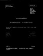 MIL MS3226 Notice 2 - Reactivation