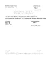 MIL MS3341B Notice 1 - Inactivation