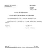MIL MS39254D Notice 1 - Inactivation