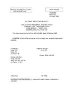 MIL MS90538B Notice 1 - Inactivation