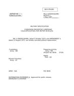 MIL MIL-C-0083933A Notice 1 - Cancellation
