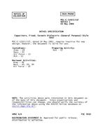 MIL MIL-C-11015/11F Notice 1 – Validation MIL MIL-C-11015/11F Notice 1 - Validation