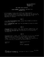 MIL MIL-C-11997B Amendment 1