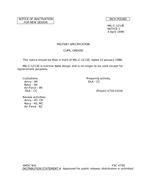 MIL MIL-C-1213E Notice 1 - Inactivation