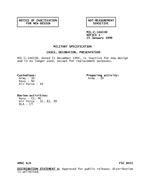 MIL MIL-C-14633D Notice 1 - Inactivation