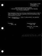 MIL MIL-C-14982/17 Amendment 1